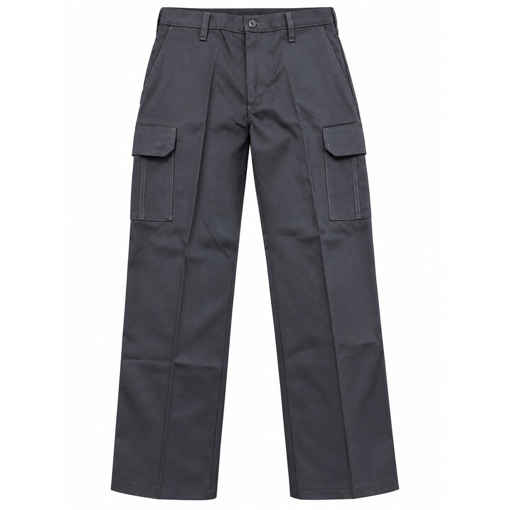 Cintas ComfortFlex Mens Cargo Pants 32x29 Charcoal Gray Workwear Trousers